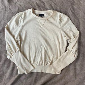 Who What Wear Fitted Sweater, Cream